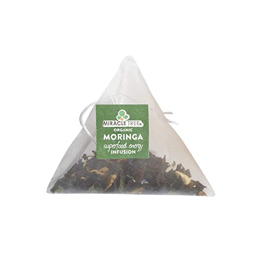 Miracle Tree's Moringa Energy Tea, Orange Passionfruit