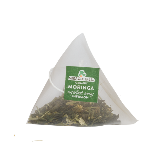 Miracle Tree's Moringa Energy Tea, Ginger Lemon
